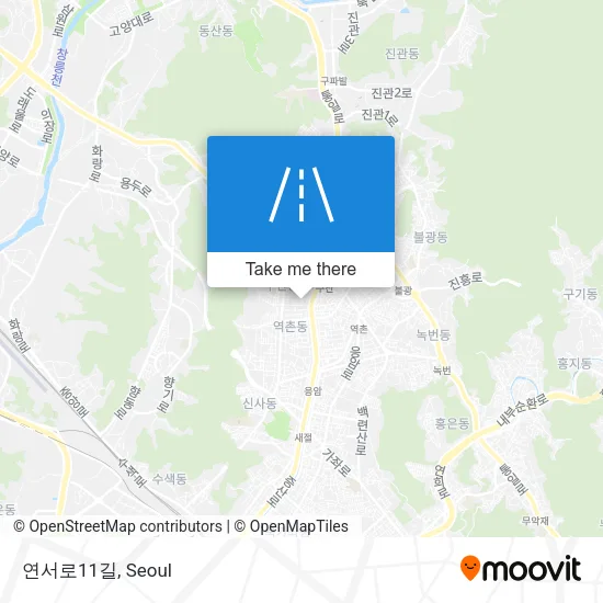 연서로11길 map