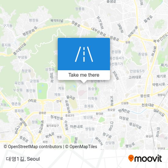 대명1길 map