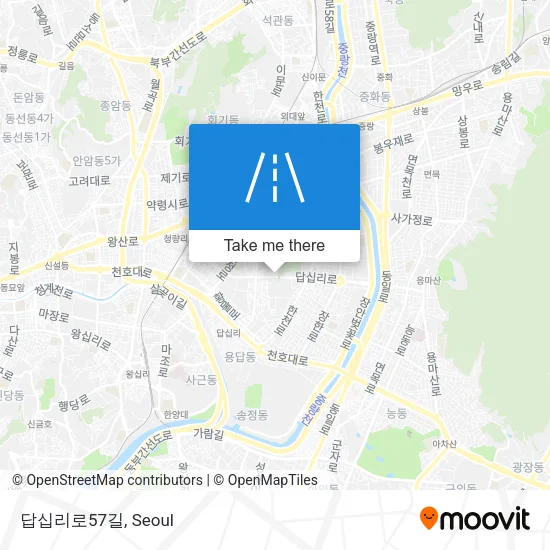 답십리로57길 map