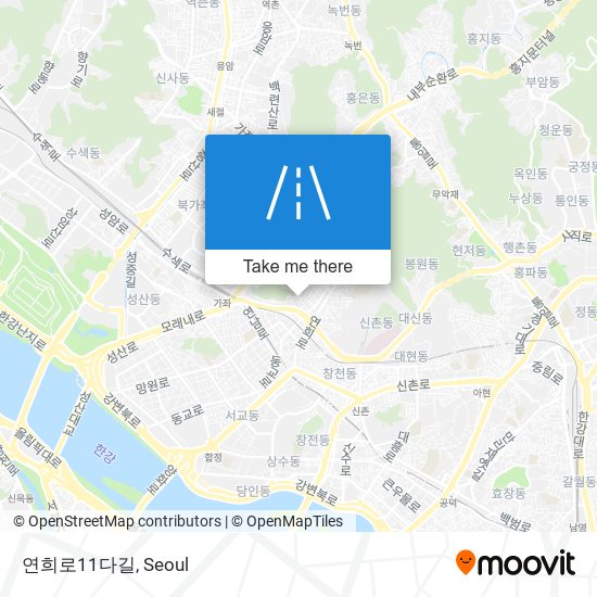 연희로11다길 map