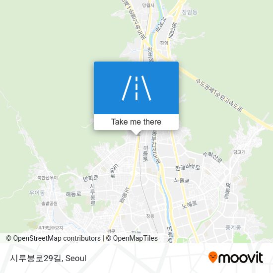 시루봉로29길 map