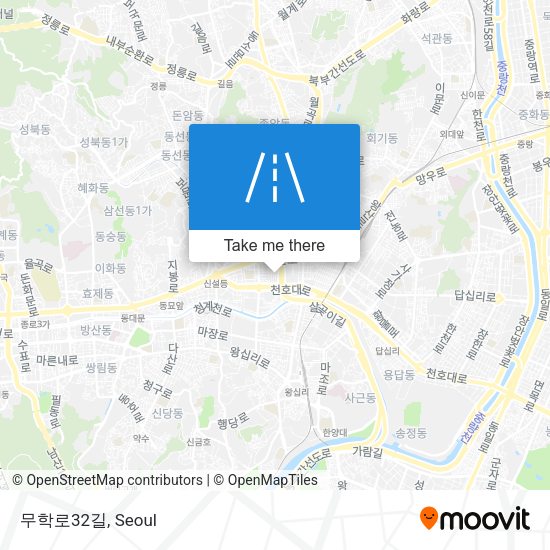 무학로32길 map