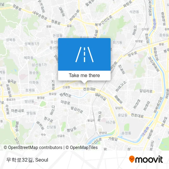 무학로32길 map
