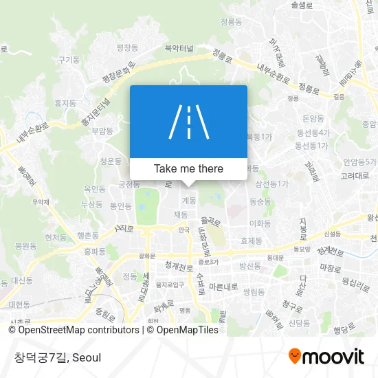 창덕궁7길 map