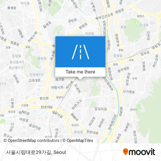 서울시립대로29가길 map