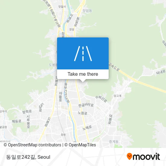 동일로242길 map