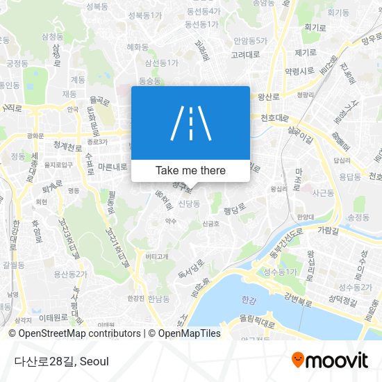 다산로28길 map