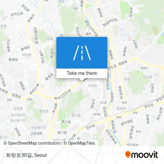 화랑로30길 map