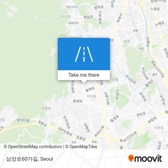 삼양로60가길 map