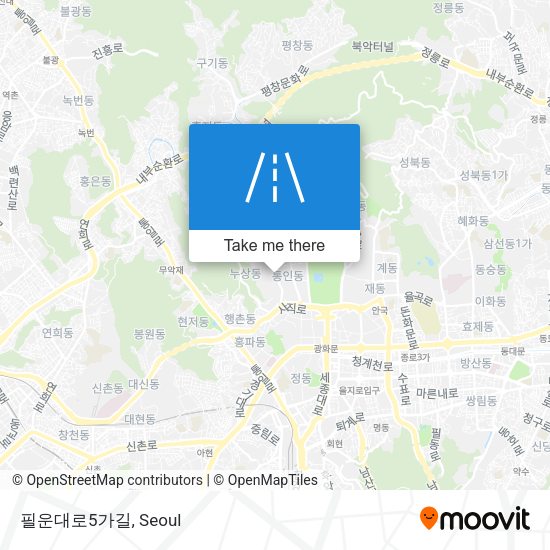 필운대로5가길 map