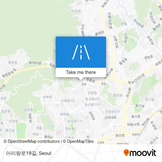아리랑로19길 map