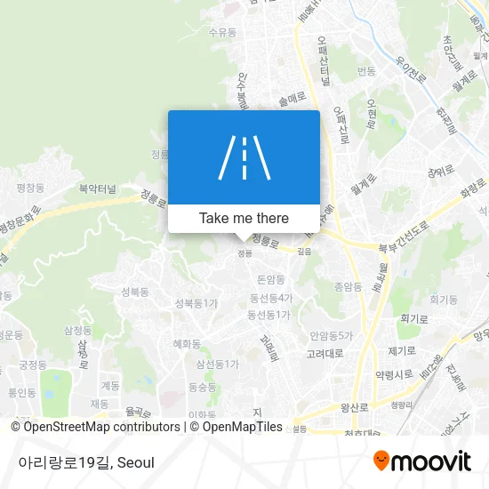 아리랑로19길 map