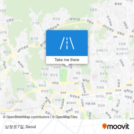 삼청로7길 map