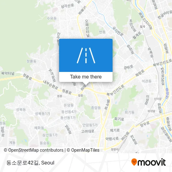 동소문로42길 map