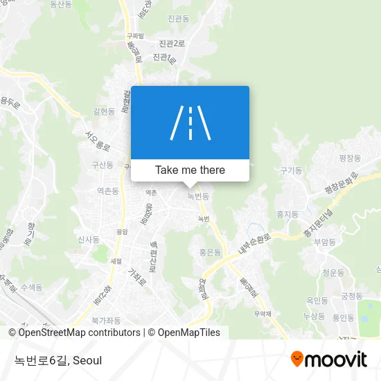 녹번로6길 map