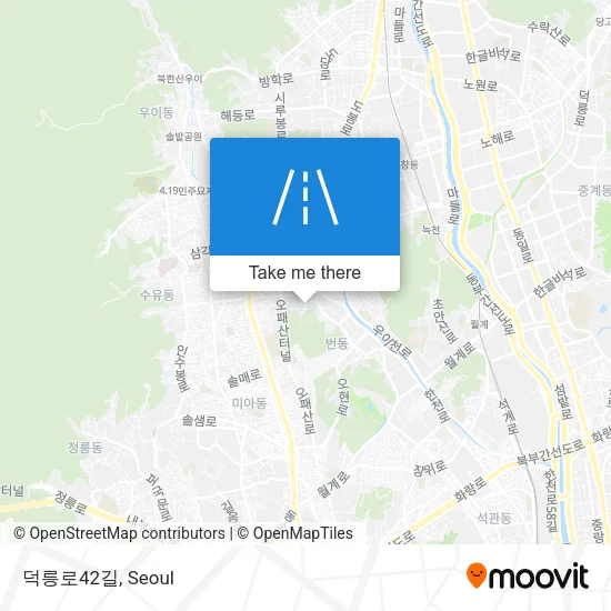덕릉로42길 map