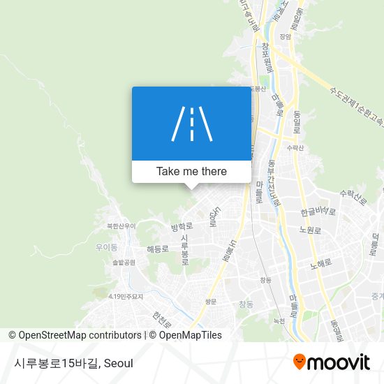시루봉로15바길 map