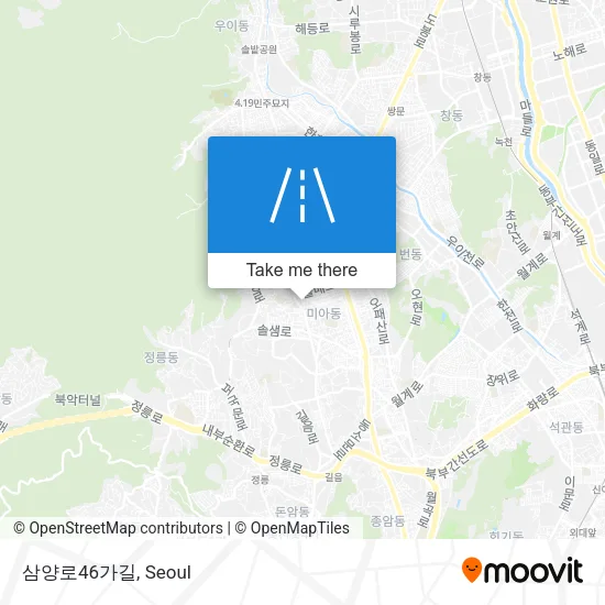 삼양로46가길 map