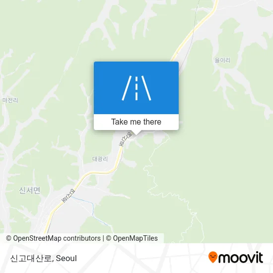 신고대산로 map
