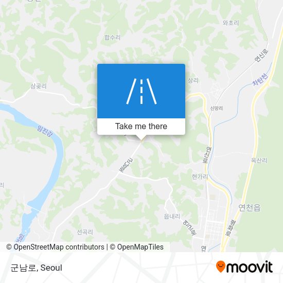 군남로 map