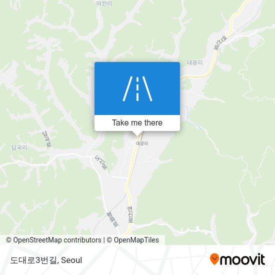 도대로3번길 map