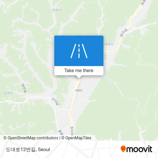 도대로12번길 map