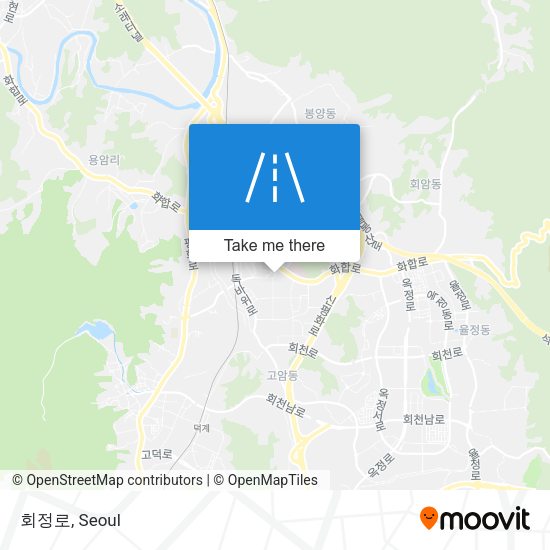 회정로 map