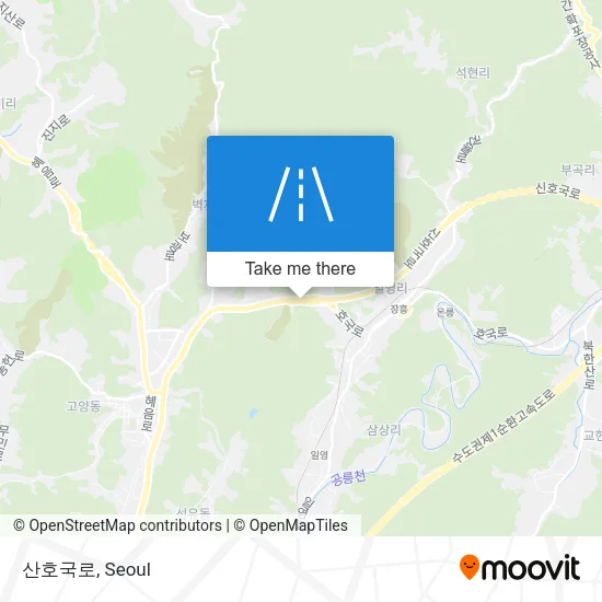 산호국로 map
