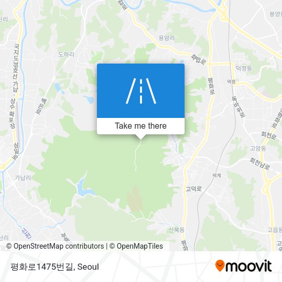 평화로1475번길 map