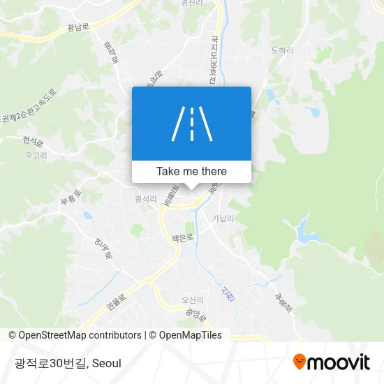 광적로30번길 map