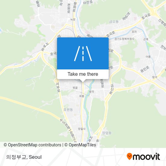 의정부교 map