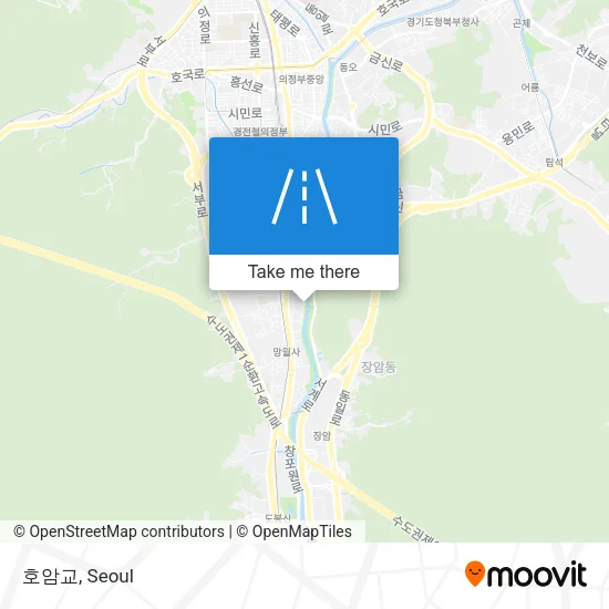 호암교 map