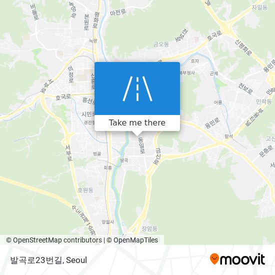 발곡로23번길 map