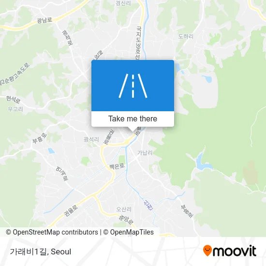 가래비1길 map