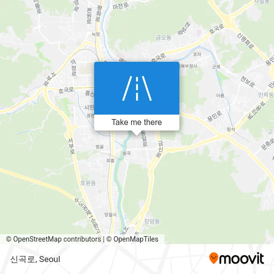 신곡로 map