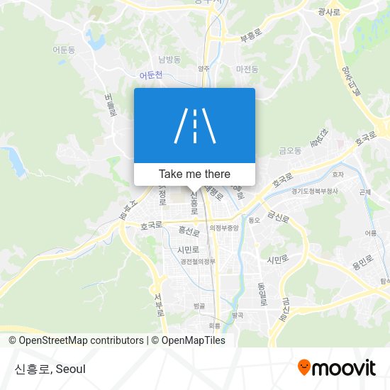 신흥로 map