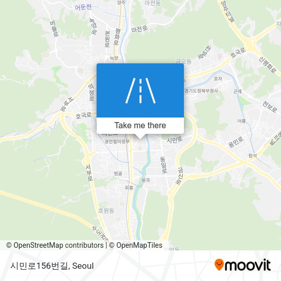 시민로156번길 map