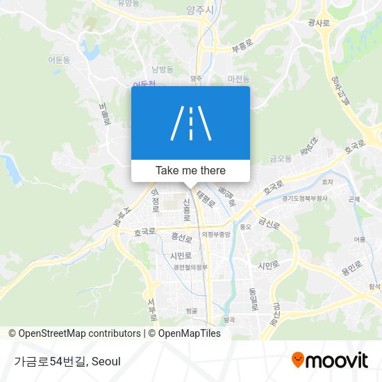 가금로54번길 map
