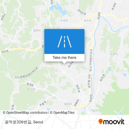 광적로326번길 map
