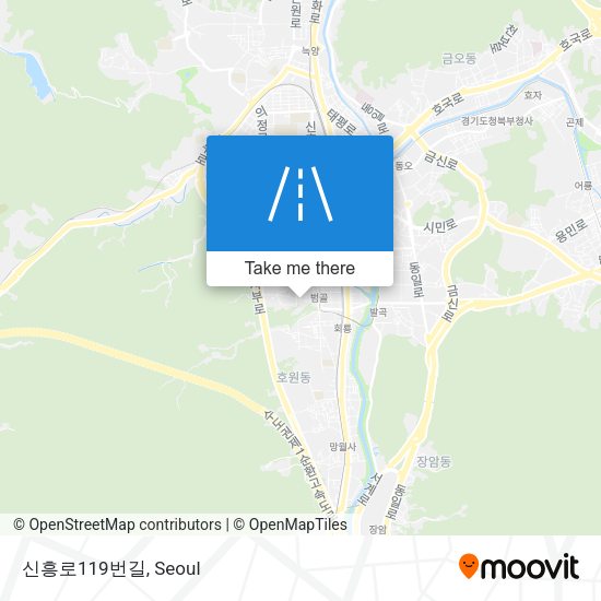 신흥로119번길 map