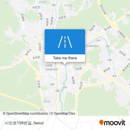 시민로159번길 map