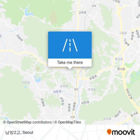 남방2교 map