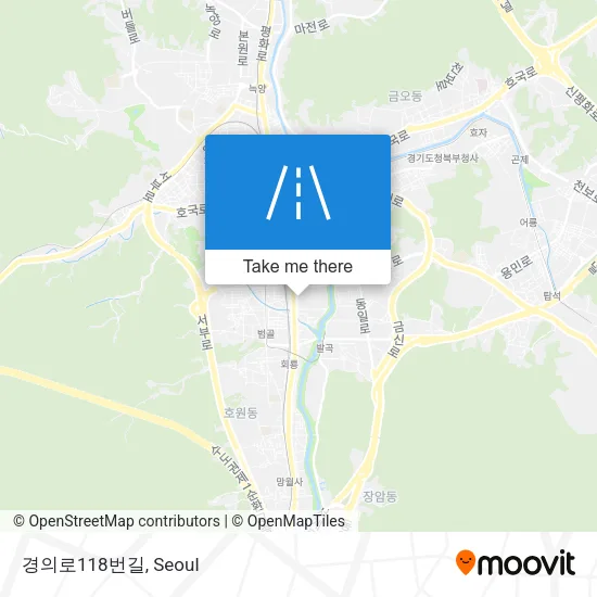 경의로118번길 map