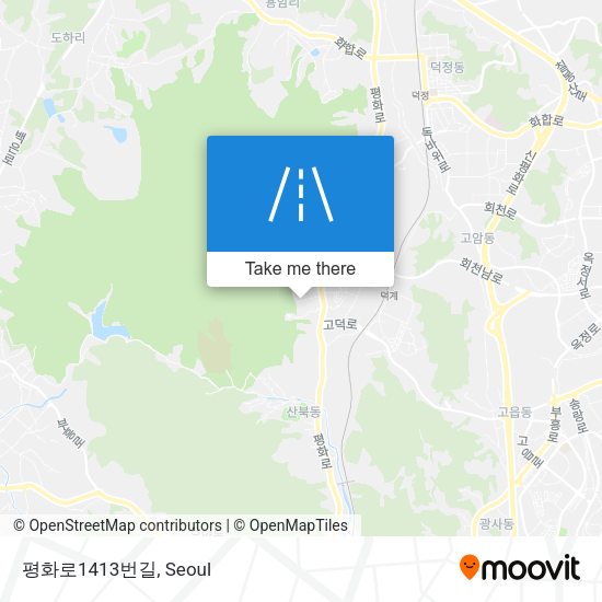 평화로1413번길 map