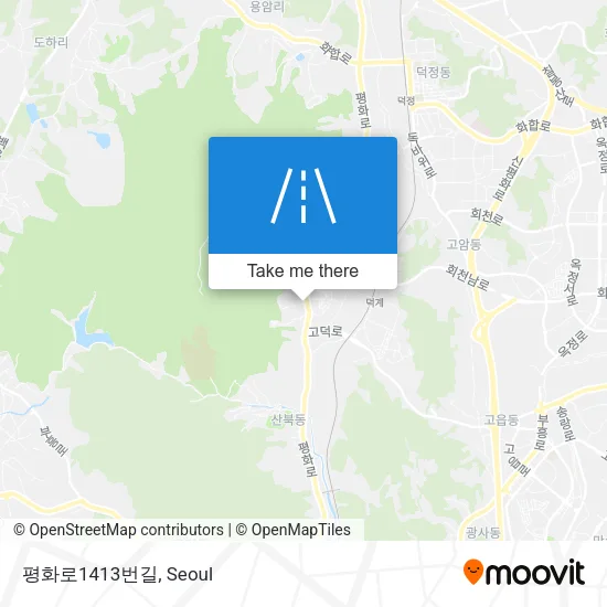 평화로1413번길 map