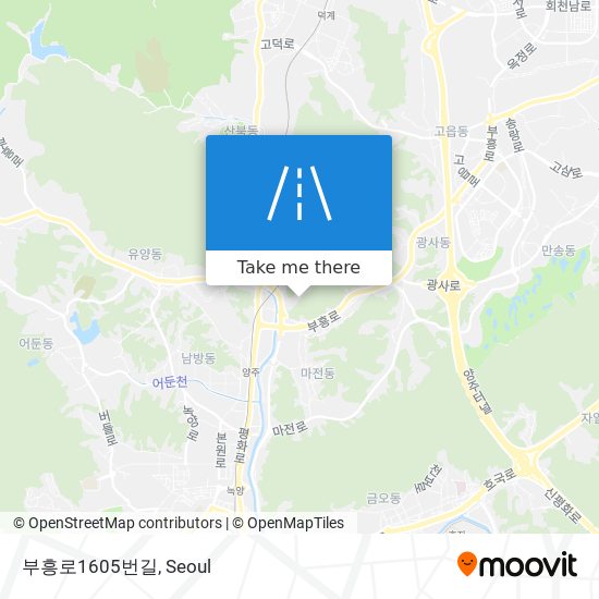 부흥로1605번길 map