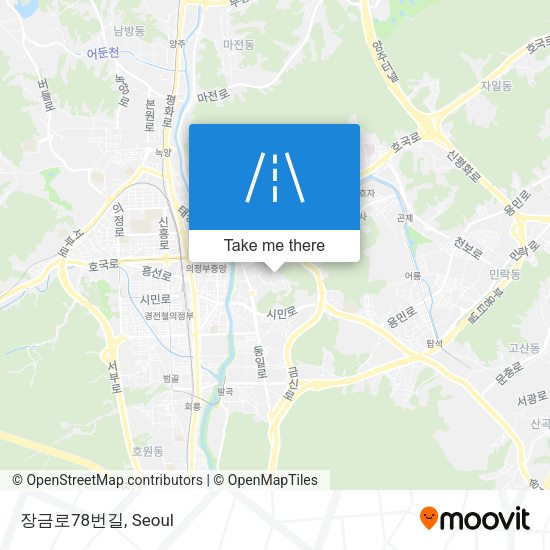 장금로78번길 map