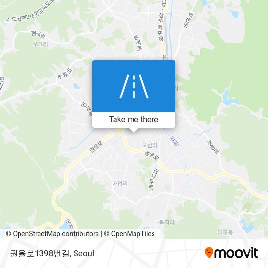권율로1398번길 map