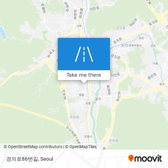 경의로86번길 map