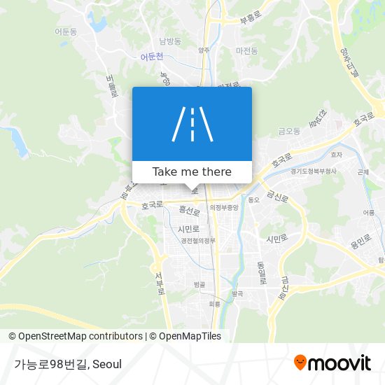 가능로98번길 map